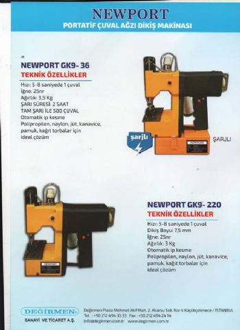 Newport GK9-36 - GK9-220